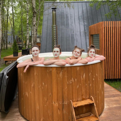 Купель Polar Spa ELITE 200 (термобереза светлая)