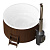 Купель Polar Spa COMFORT 220 HOT (термобереза темная)