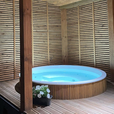 Купель Polar Spa COMFORT 220 HOT (термобереза графит)