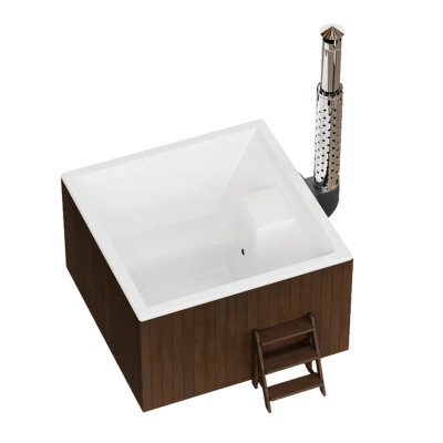 Купель Polar Spa ELITE QUATTRO 180 (термобереза темная)