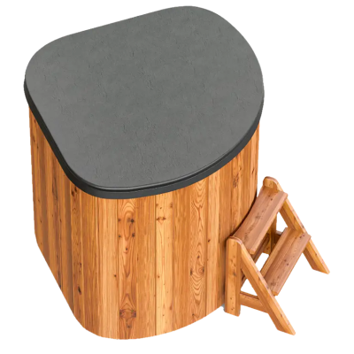 Купель Polar Spa CORNER SMALL (термобереза светлая)